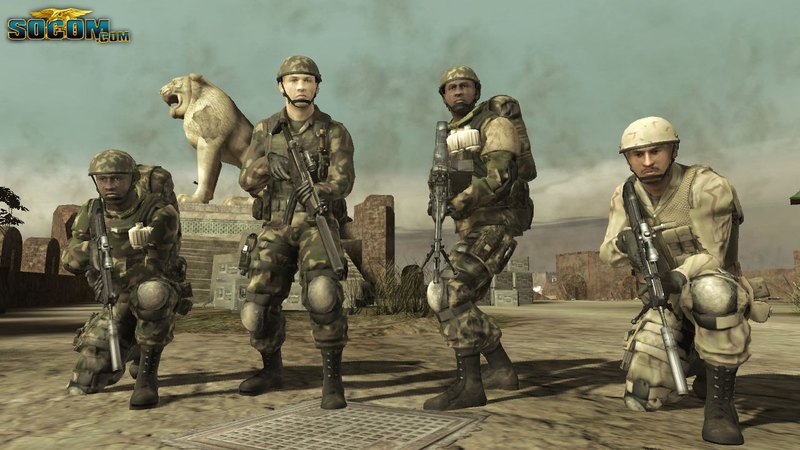 Illustration for article titled SOCOM Confrontation Screens, Art & More